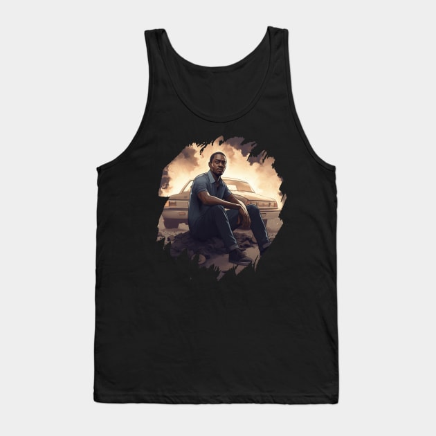 Anthony Mackie Twisted Metal Tank Top by Pixy Official